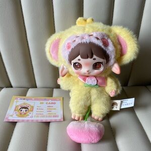Ruby Happy Fluffy – Yellow Monkey (confirmed blind box)